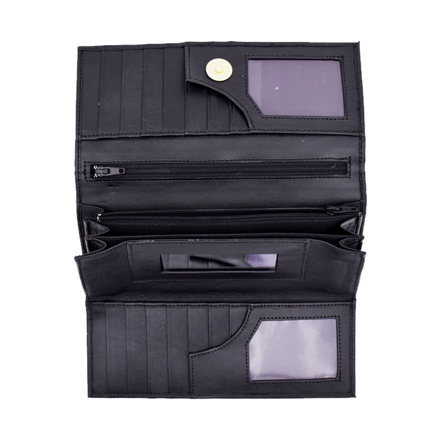 Rose Black Envelope Wallet - Image 5