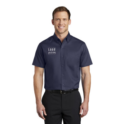 Port Authority Short Sleeve SuperPro Twill Shirt