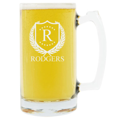 Personalized Beer Mug 25oz - ShieldStar