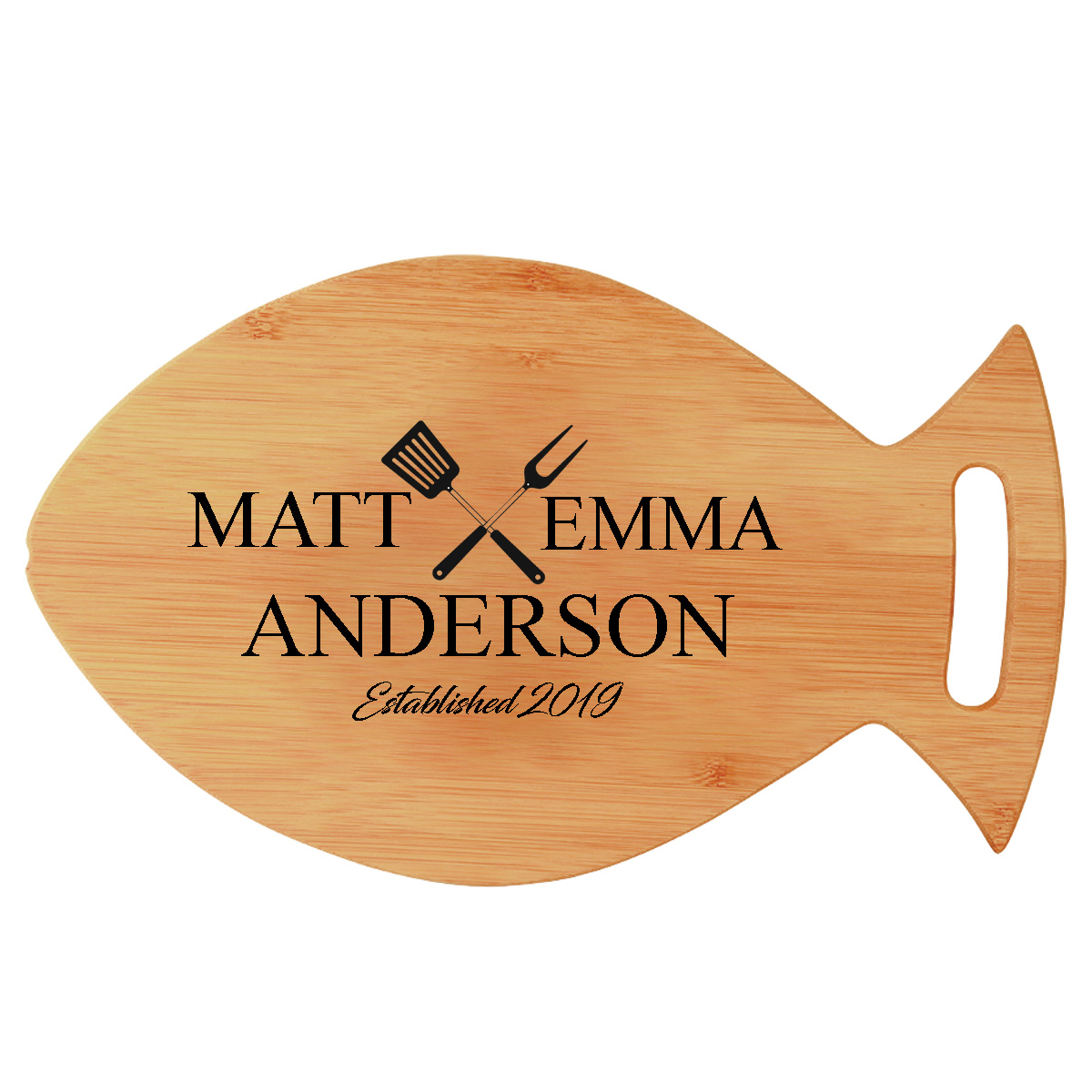 Animal Shape Personalized Bamboo Cutting Board - Image 4