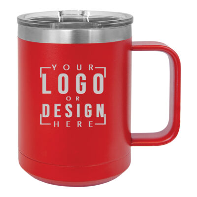 Personalized Insulated Travel Mug with Handle