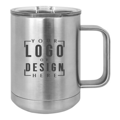 Personalized Insulated Travel Mug with Handle
