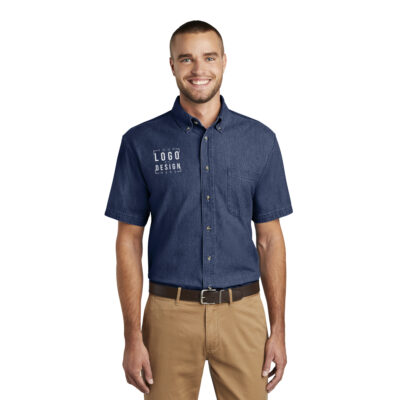 Port & Company - Short Sleeve Value Denim Shirt