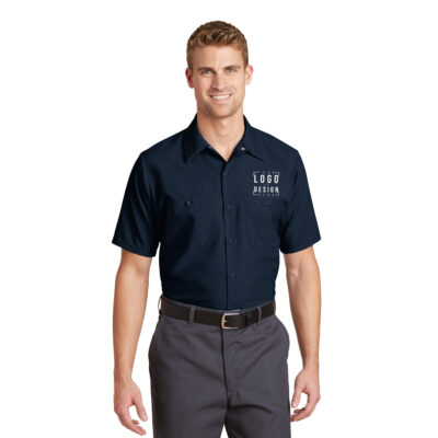 Red Kap Short Sleeve Industrial Work Shirt