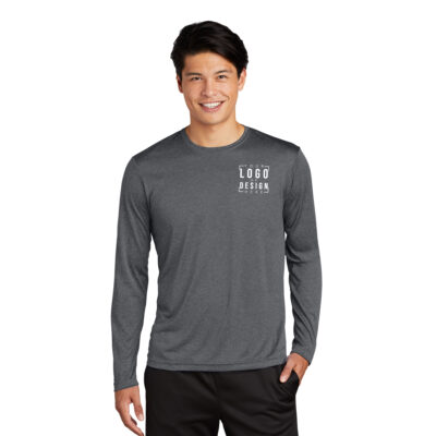 Sport-Tek Long Sleeve Heather Contender Tee