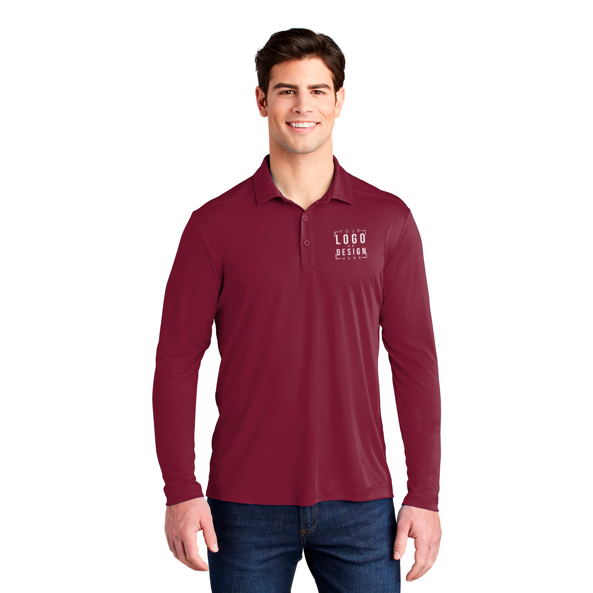 Sport-TekPosi-UV Pro Long Sleeve Polo