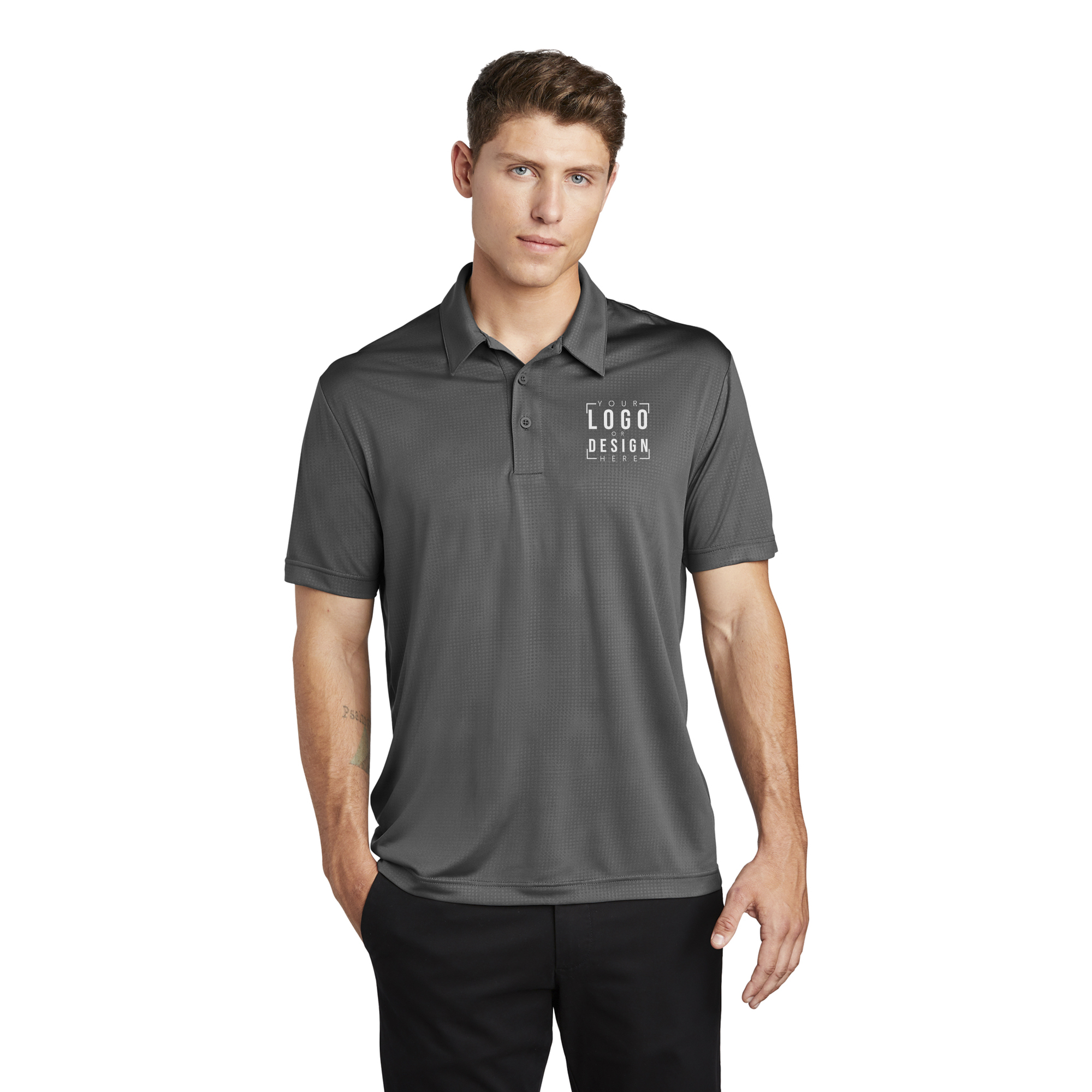 Sport-Tek Embossed PosiCharge Tough Polo Sport-Tek Embossed PosiCharge Tough Polo