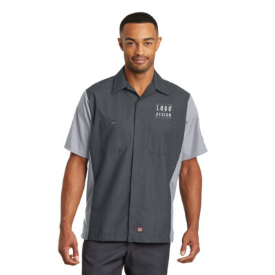 Red Kap Short Sleeve Ripstop Crew Shirt