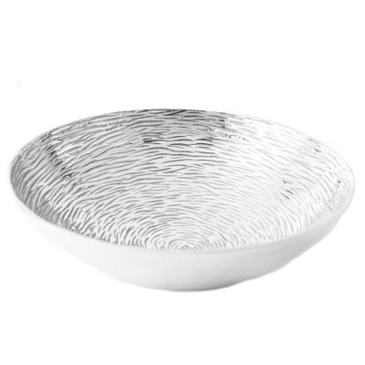 Circus Pewter Salad Bowl Handmade