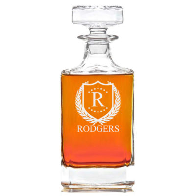 Personalized Whiskey Decanter - ShieldStar Design