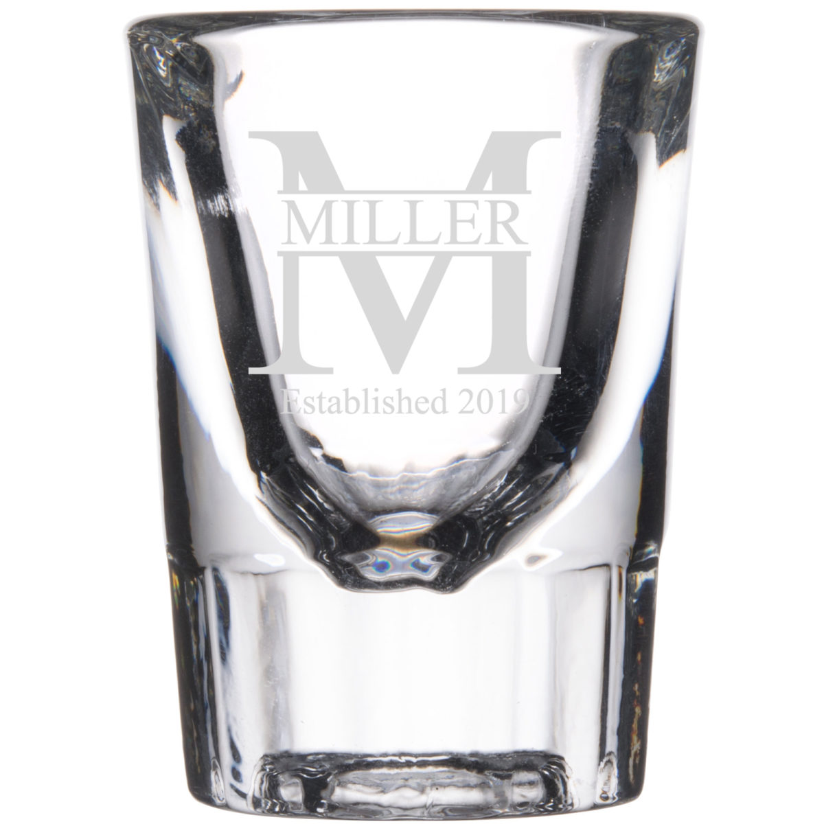Miller Personalized Tequila Shot Glass (set of 4)