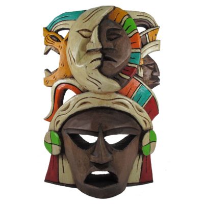 Mayan Mask - Sun & Moon