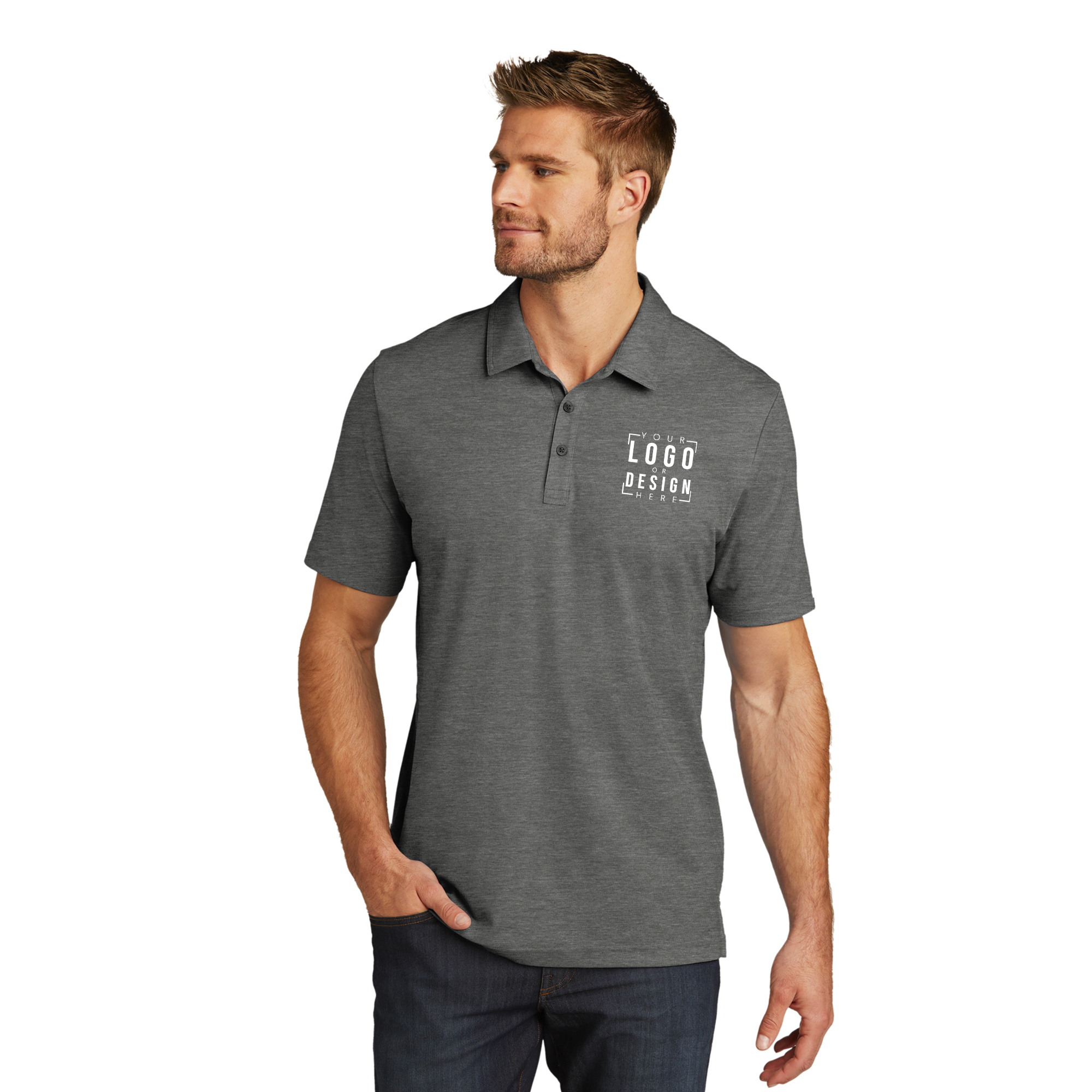 TravisMathew Oceanside Heather Polo. TravisMathew Oceanside Heather Polo.