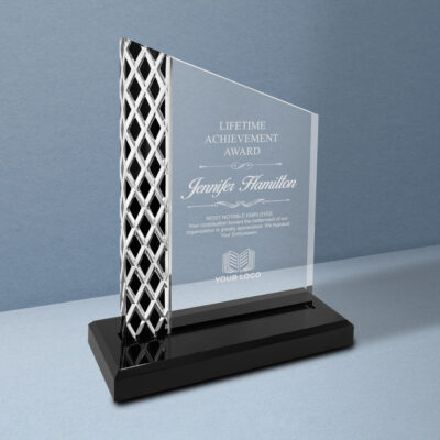 Personalized Unite Diamond Ice Acrylic Award