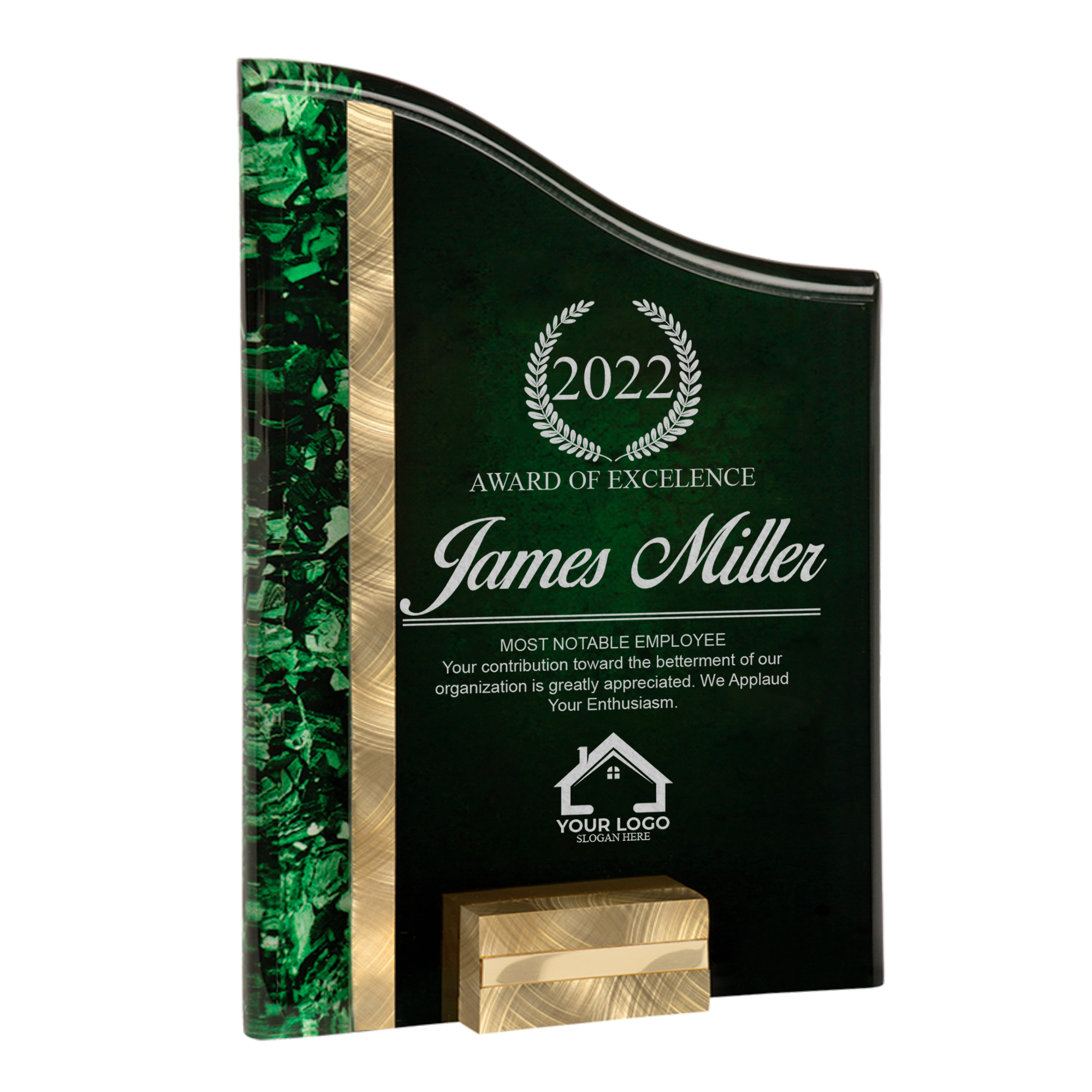 Personalized Victory SunRay Acrylic Award - Image 6