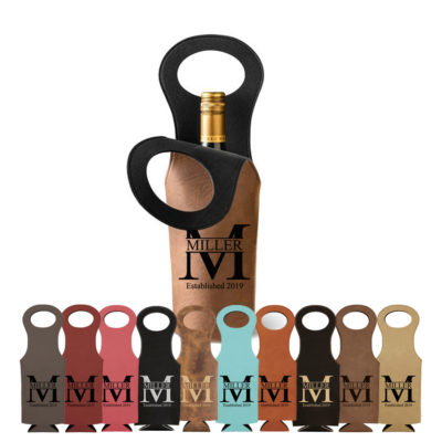 Personalized Wine Bottle Bag