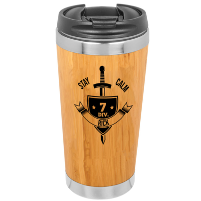 7 Regiment Personalized Travel Coffee Mug