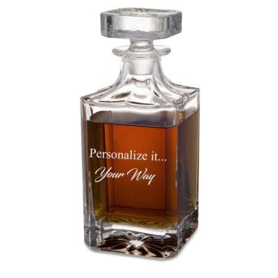 Personalized Whiskey Decanter