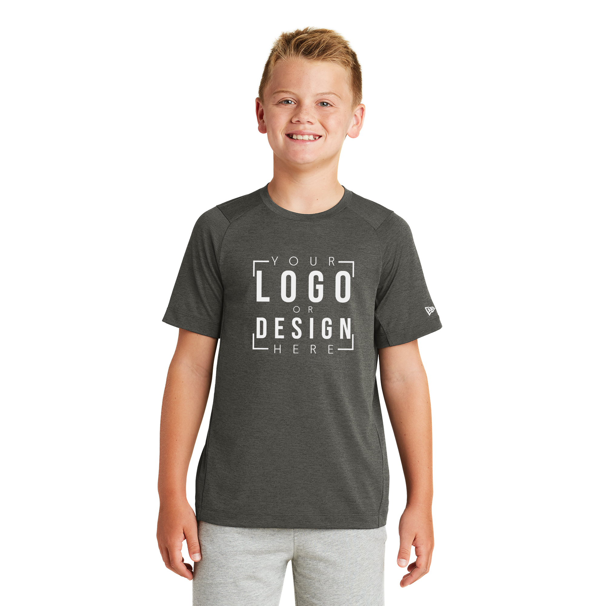 New Era Youth Series Performance Crew Tee New Era Youth Series Performance Crew Tee