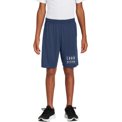 Sport-Tek Youth PosiCharge Competitor Pocketed Short