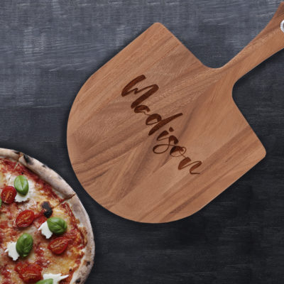 Personalized Acacia Wood Pizza Paddle
