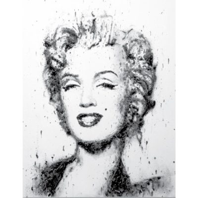 Marilyn Monroe Black & White Acrylic Print