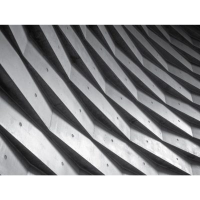 Abstract Geometric Architecture Black & White Acrylic Print