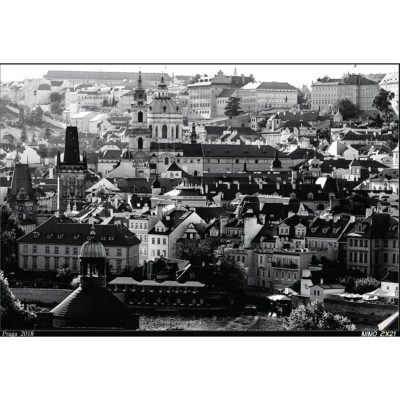 Prague Black & White Acrylic Print