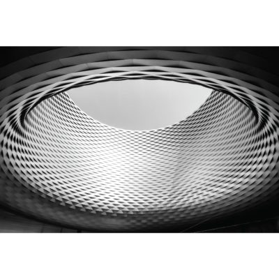 Messe Basel in Switzerland Black & White Acrylic Print