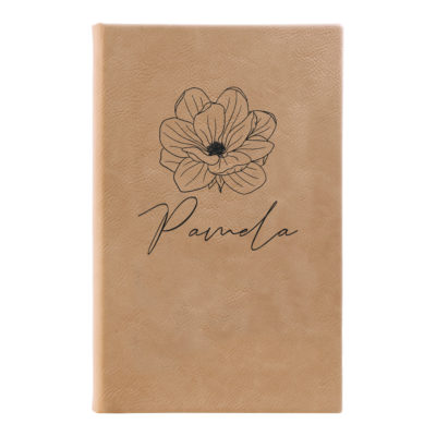 faux leather leatherette journal