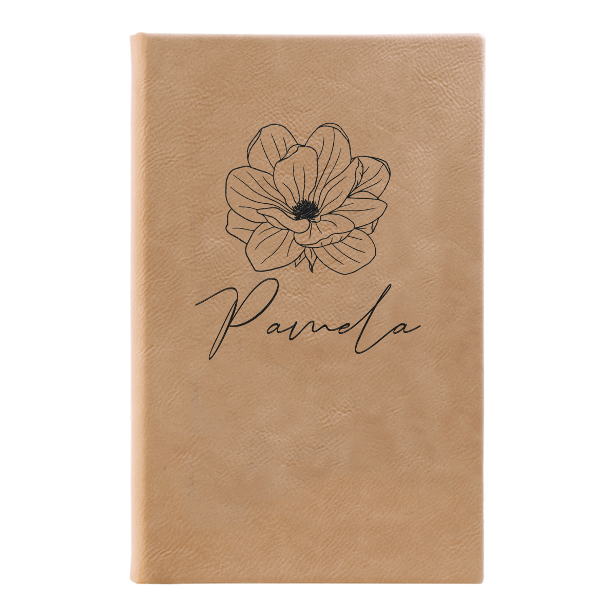 faux leather leatherette journal
