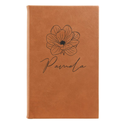 faux leather leatherette journal