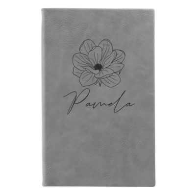 faux leather leatherette journal