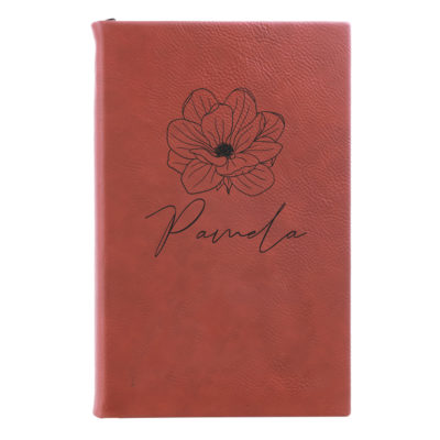 faux leather leatherette journal