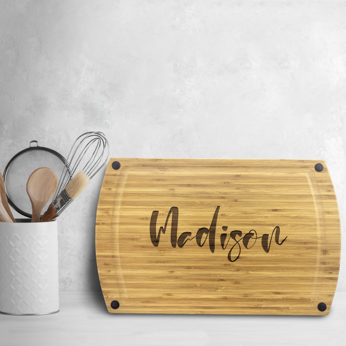 Personalized Dishwasher Safe Bamboo Carving Board