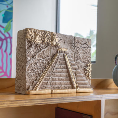 Chichen Itza Candle Centerpiece