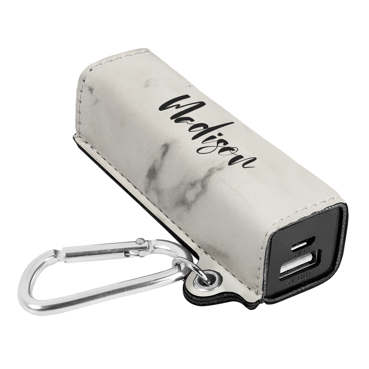 custom laser engraved power bank