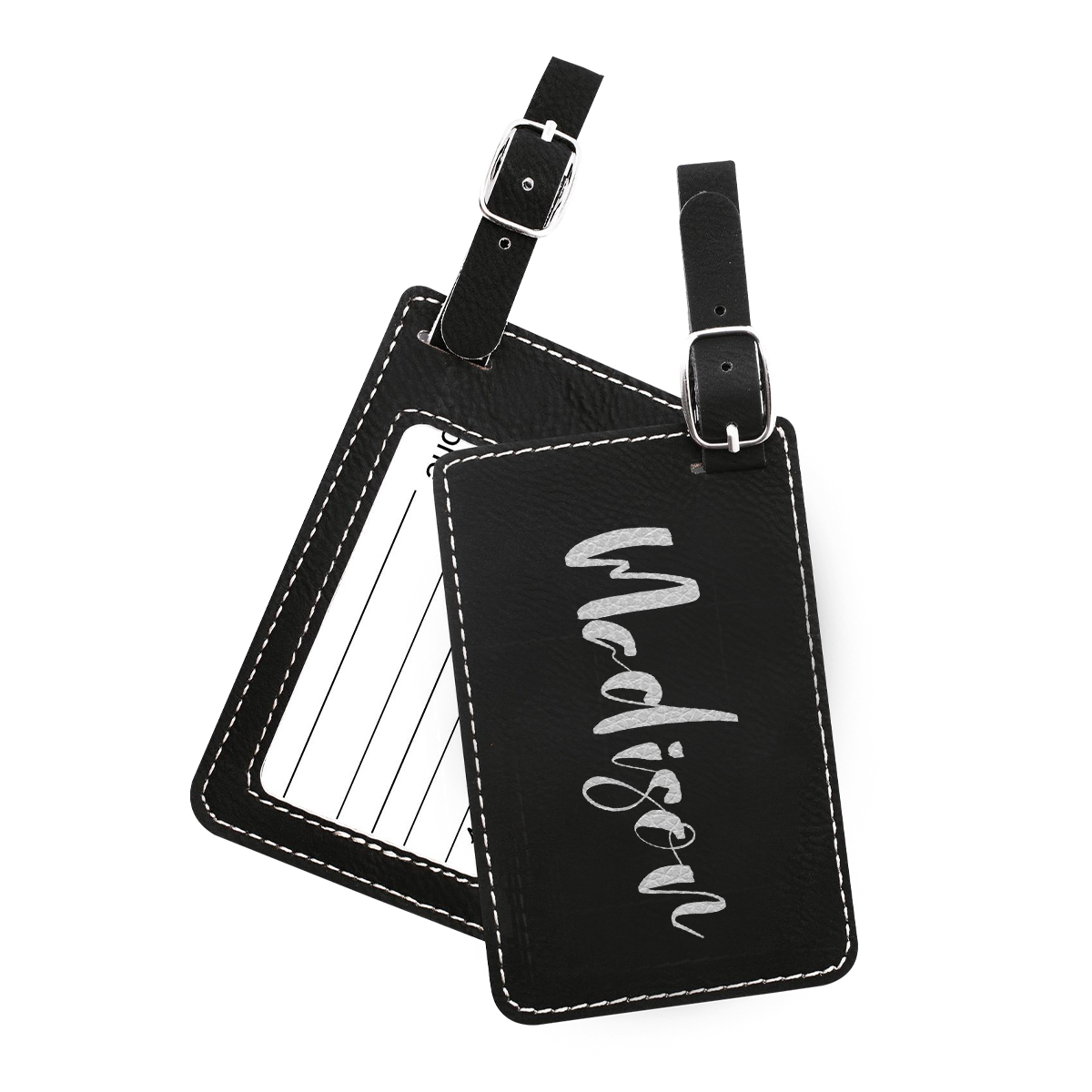Personalized Leatherette Luggage Tag - Image 13