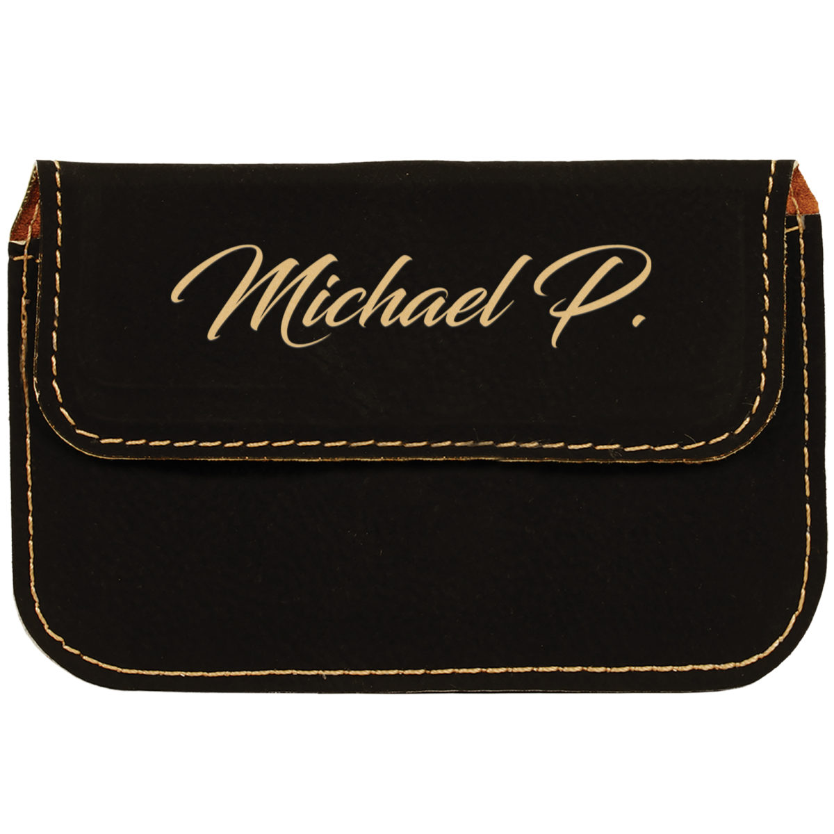 Personalized Leatherette Card Holder - Image 13