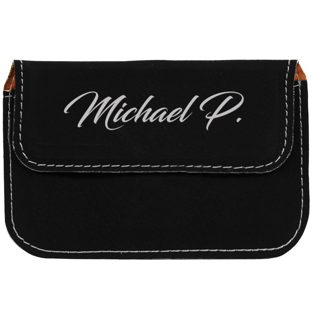 Personalized Leatherette Card Holder - Image 11