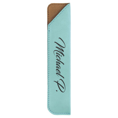 Personalized Leatherette Pen Sleeve
