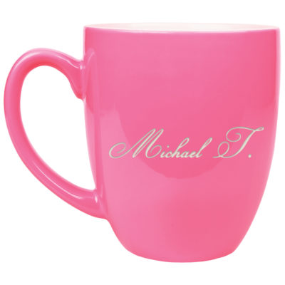 Personalized 16 oz. Bistro Ceramic Mug