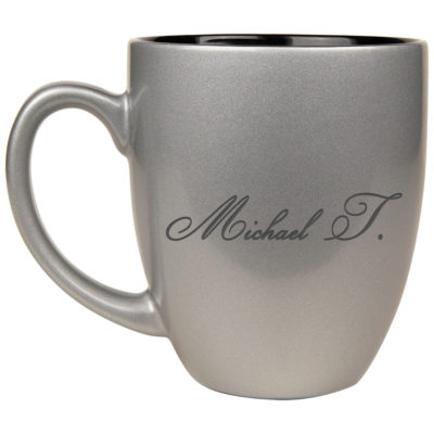 Personalized 16 oz. Bistro Ceramic Mug