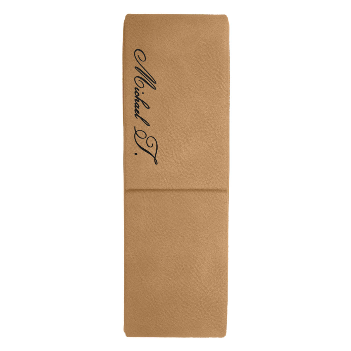 Personalized Leatherette Double Pen Case - Image 7