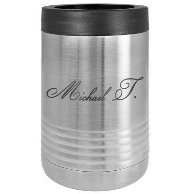 Personalized Stainless Steel Beverage Holder
