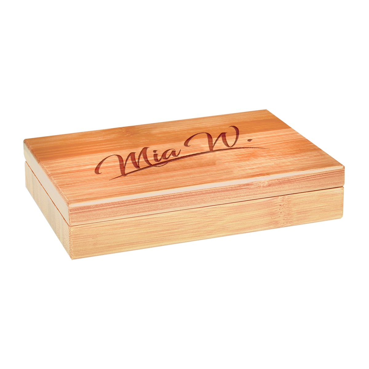 Personalized Bamboo 2 Piece Wine Tool Set - Image 3