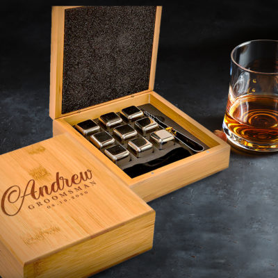 Personalized Whiskey Stones Groomsmen