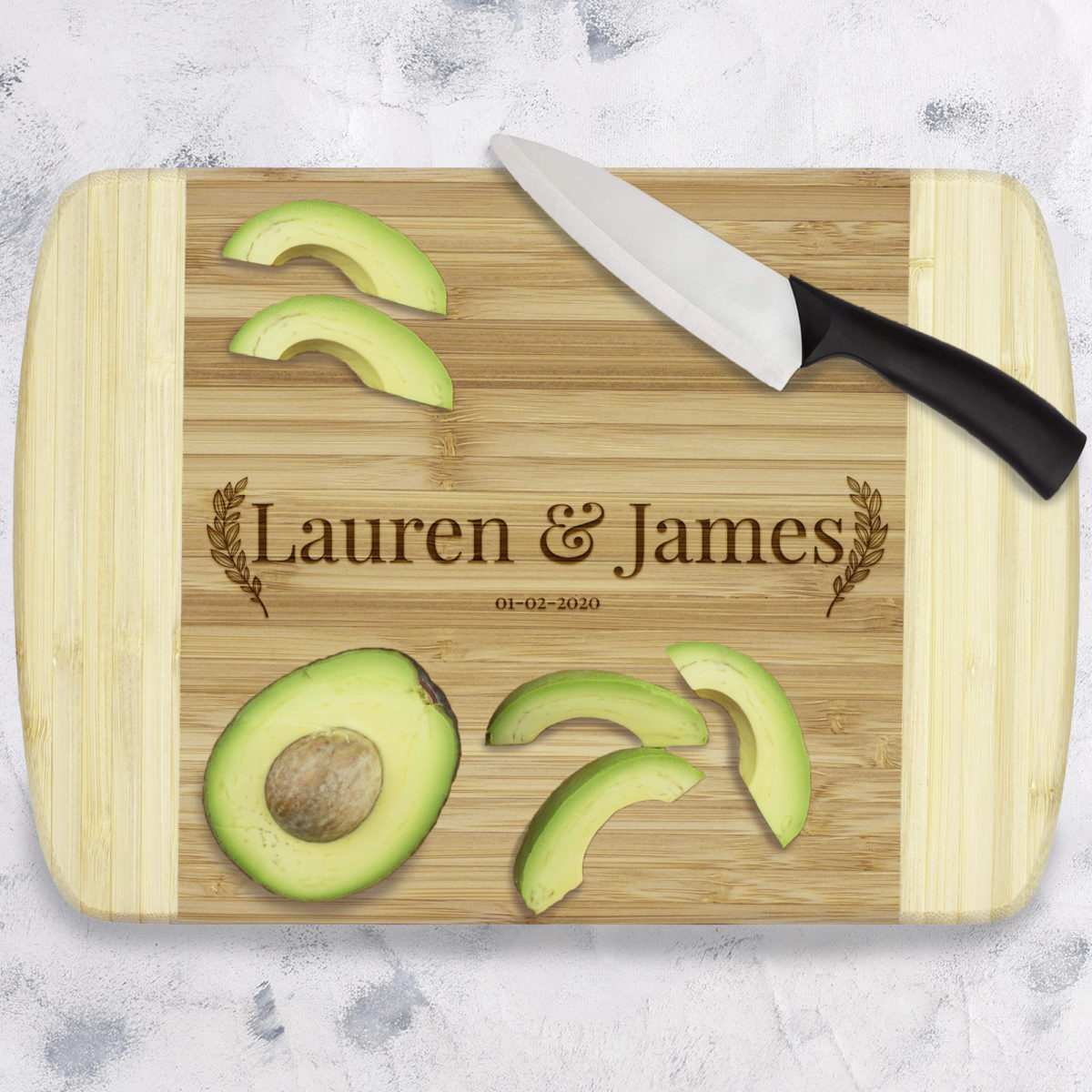 Personalized Bamboo Cutting board - Image 4