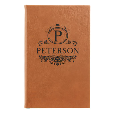 faux leather leatherette journal