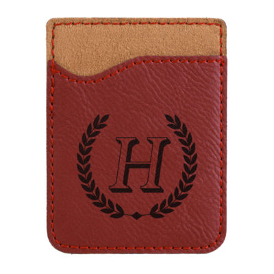 Personalized Horace Leatherette Phone Wallet